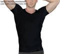 Sweat-Proof For Men - Sailor Collar - Slim, Fitted T-Shirt