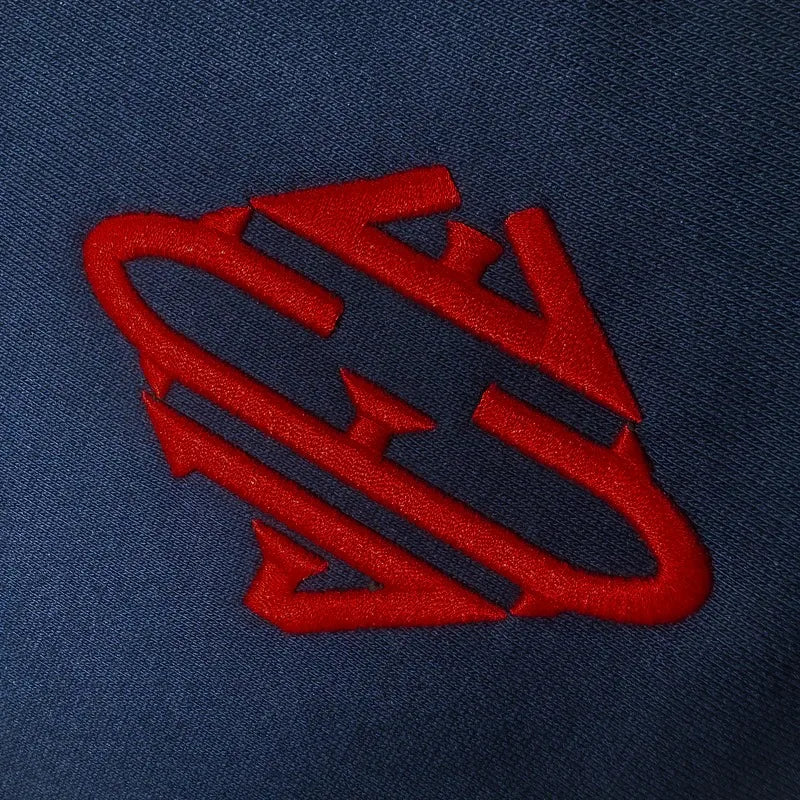 Embroidered Sweatshirt Mens Hot Sell in Stock 24 Hour Shipping Y2k Stand Collar Quarter Zip Pullover Oversize Hoodies