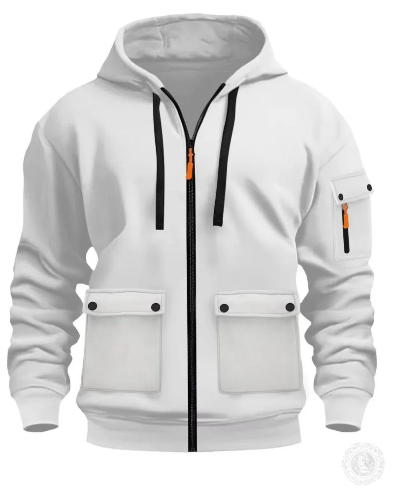 Men's youthful and energetic hooded sweatshirt with a youthful feel is a must-have for autumn and winter wear