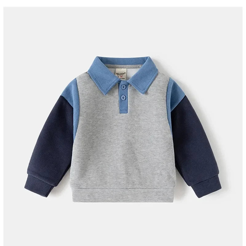 Boys Sweatshirts 2025 Autumn Spring Tops for Kids Fashion Boys Sweater Children Sweater Toddler Pullovers Baby T-shirts Clothes