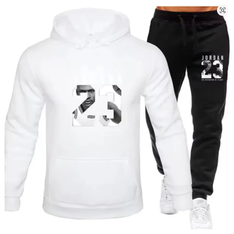 Fashion Men's Sweatshirt Hoody for Men Male Suit Spring 2025 Female Man Sets Women's Tracksuit Sportswear Hoodies + Sweatpants