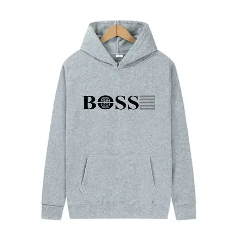Hooded sweatshirt for outdoor sports and jogging Fashionable hooded tops men's casual street clothing Unisex clothing for spring