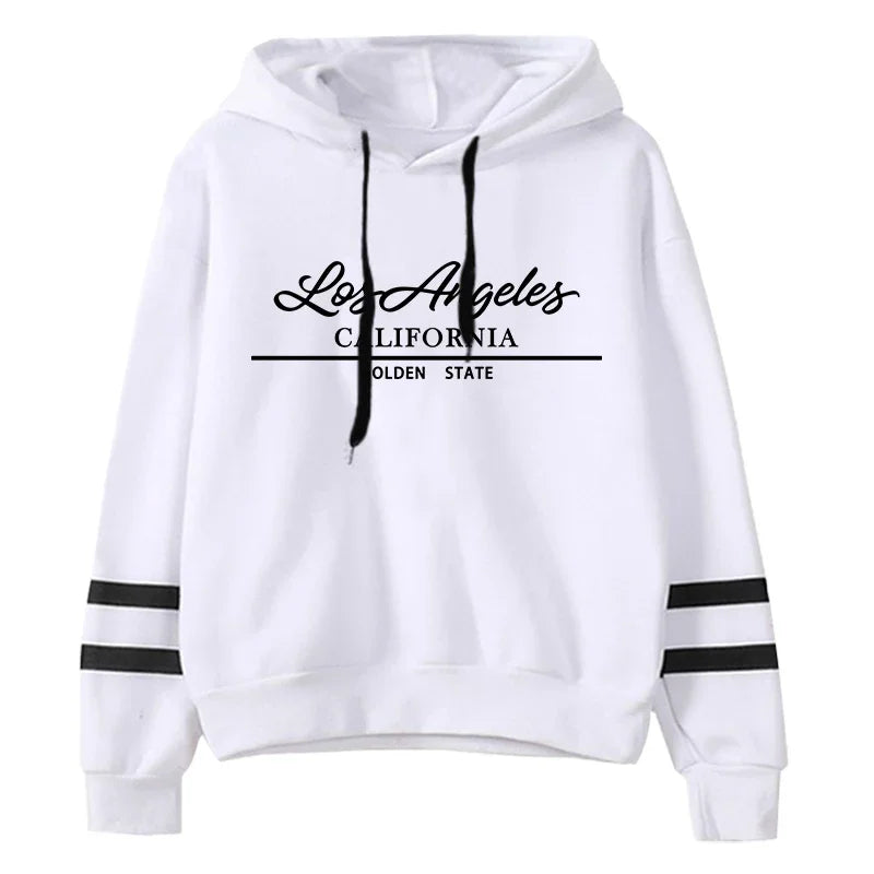 Sweatshirt Style Versatile Pullovers Hoodies Women Stripe Outdoors Fashion Casual Sports Daily Simplicity 2026 Spring Hot Sales