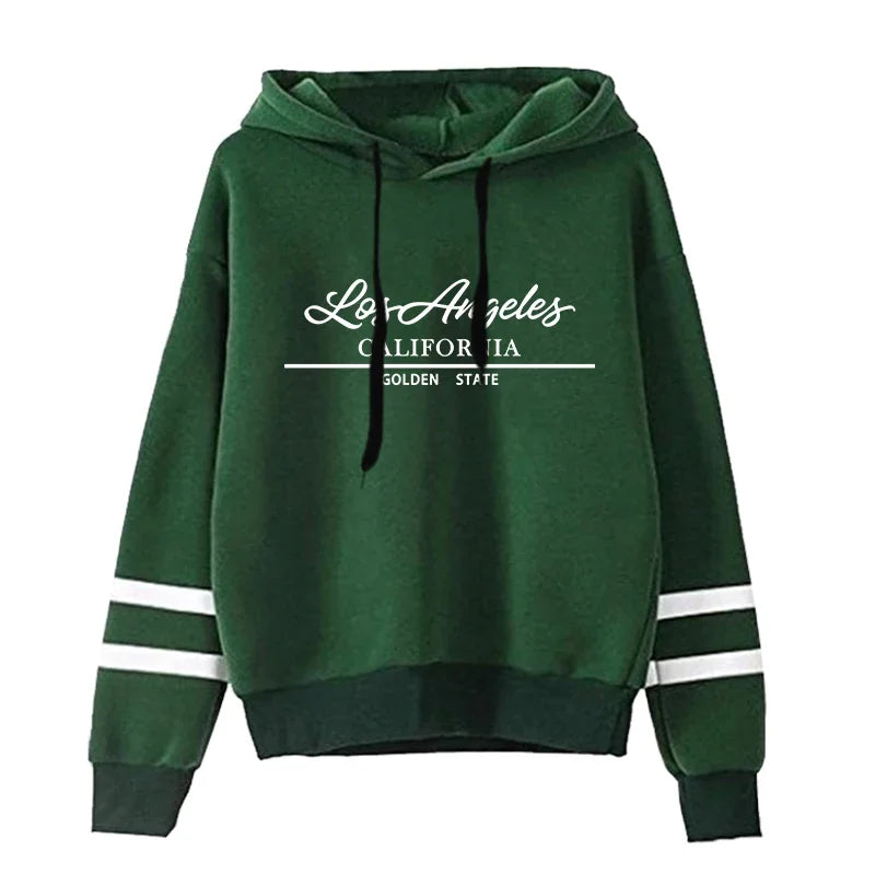 Sweatshirt Style Versatile Pullovers Hoodies Women Stripe Outdoors Fashion Casual Sports Daily Simplicity 2026 Spring Hot Sales