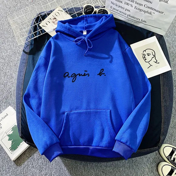 2025High-Quality Fashion Trend Classic Hoodie Sweatshirt Unisex Autumn Winter Couple Loose Comfortable Sports Top
