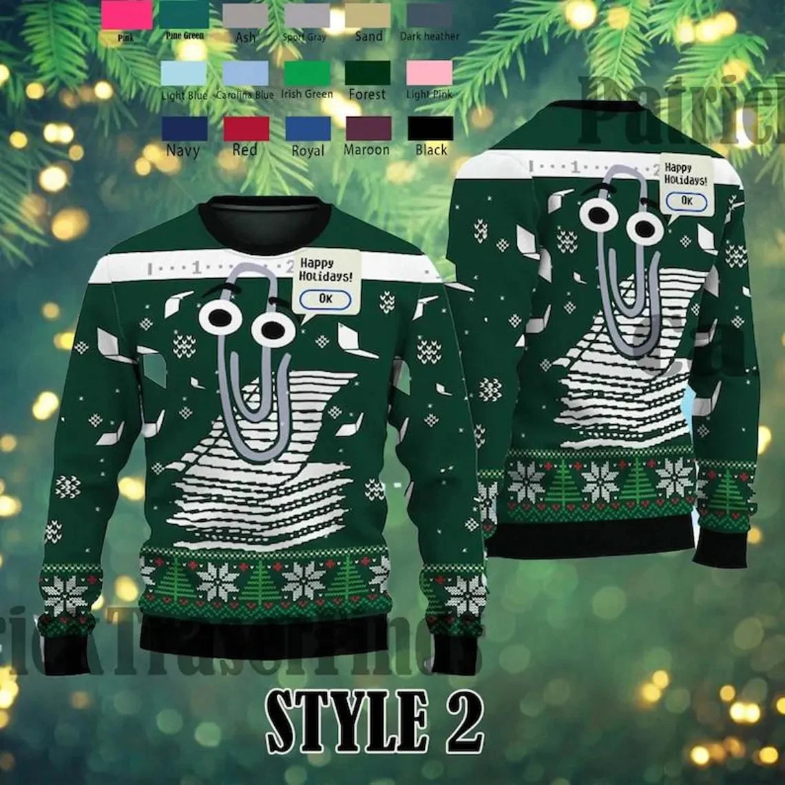 Funny Animal All Over Printed Sweatshirt Man Chilren Pullover Hoodies Casual Crewneck Christmas Gifts Casual Fashion Y2k Clothes