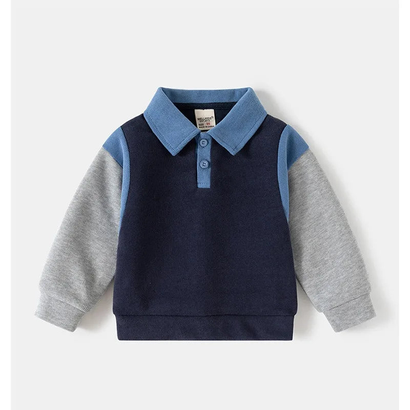 Boys Sweatshirts 2025 Autumn Spring Tops for Kids Fashion Boys Sweater Children Sweater Toddler Pullovers Baby T-shirts Clothes