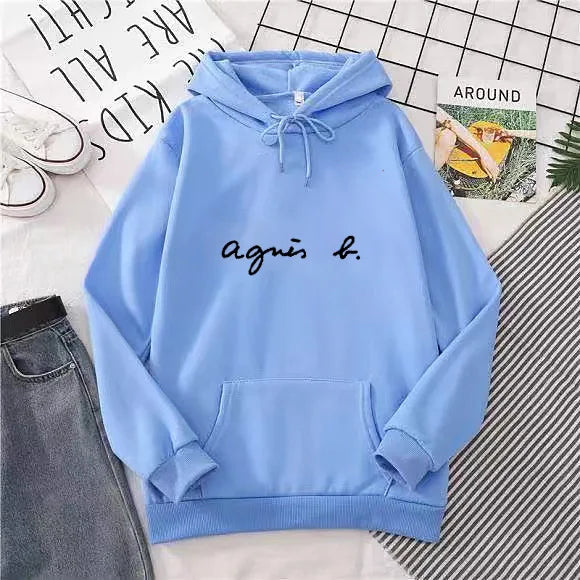 2025High-Quality Fashion Trend Classic Hoodie Sweatshirt Unisex Autumn Winter Couple Loose Comfortable Sports Top
