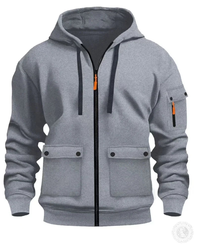 Men's youthful and energetic hooded sweatshirt with a youthful feel is a must-have for autumn and winter wear