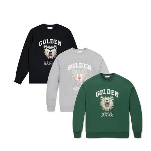 2024 Autumn/Winter New Golf Sweatshirt  Men's Retro Pattern Golf Pullover Women's Round Neck Long Sleeve Sweatshirt