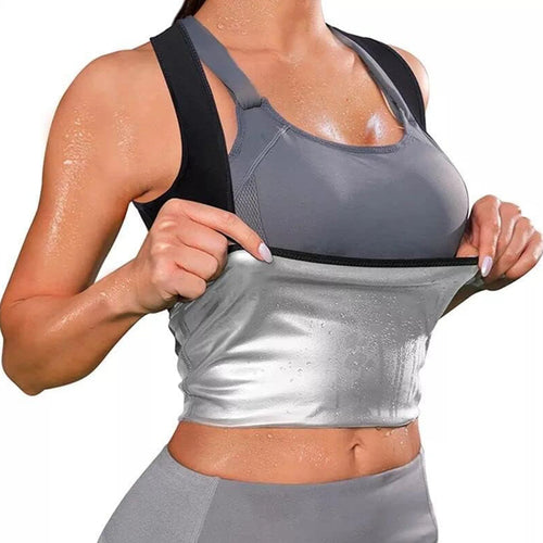 1pc Sweat Sauna Vest for Women-Sauna Suit for Women,Sauna Shirt for Women Workout-Slimming Faja-Hot Sweat Sauna Shirt
