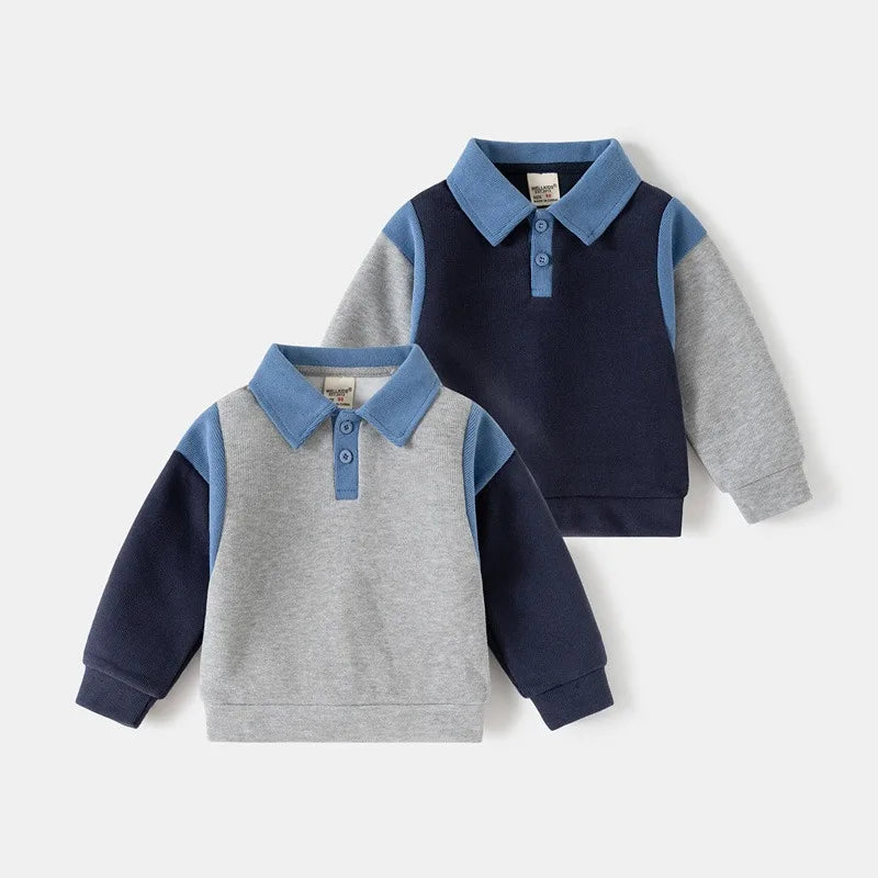 Boys Sweatshirts 2025 Autumn Spring Tops for Kids Fashion Boys Sweater Children Sweater Toddler Pullovers Baby T-shirts Clothes