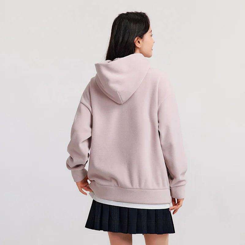 Semir Sweatshirt Women Mid-Length Patterned 2025 New Oversize Warm Versatile Soft Winter Hoodies For Woman