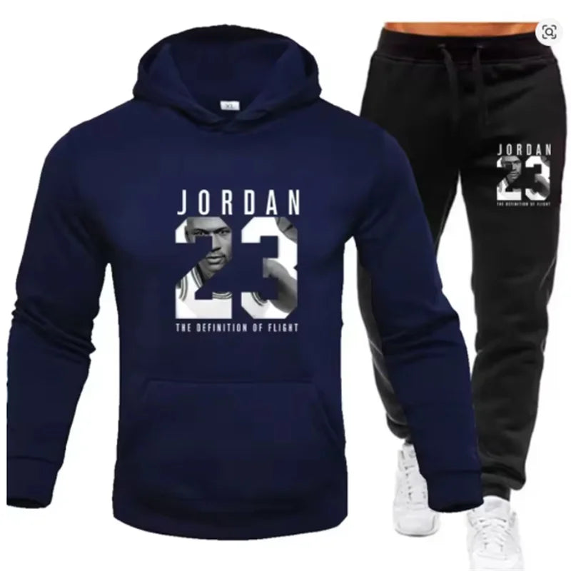 Fashion Men's Sweatshirt Hoody for Men Male Suit Spring 2025 Female Man Sets Women's Tracksuit Sportswear Hoodies + Sweatpants