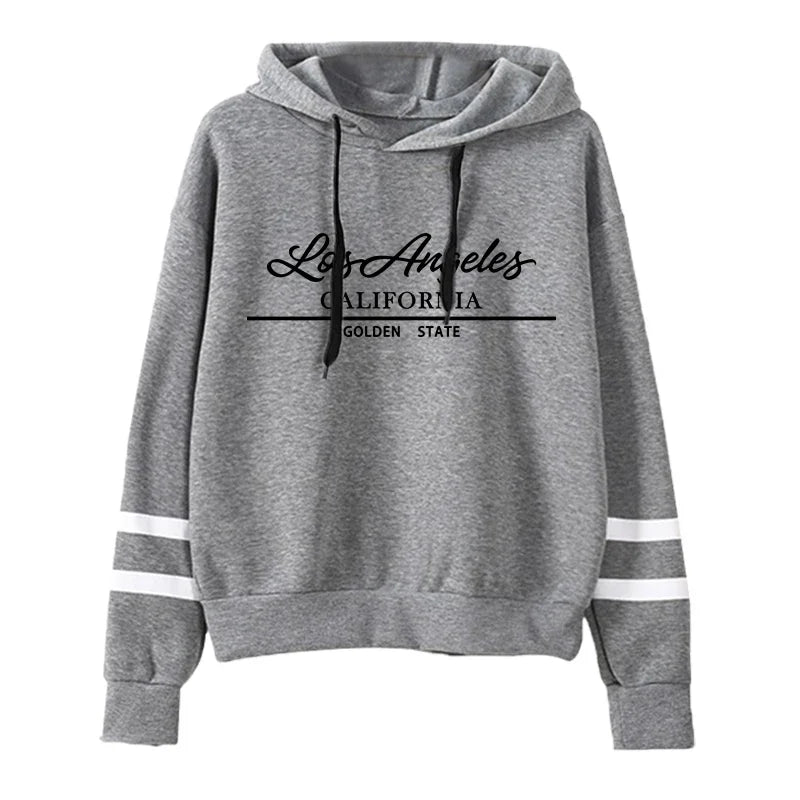 Sweatshirt Style Versatile Pullovers Hoodies Women Stripe Outdoors Fashion Casual Sports Daily Simplicity 2026 Spring Hot Sales