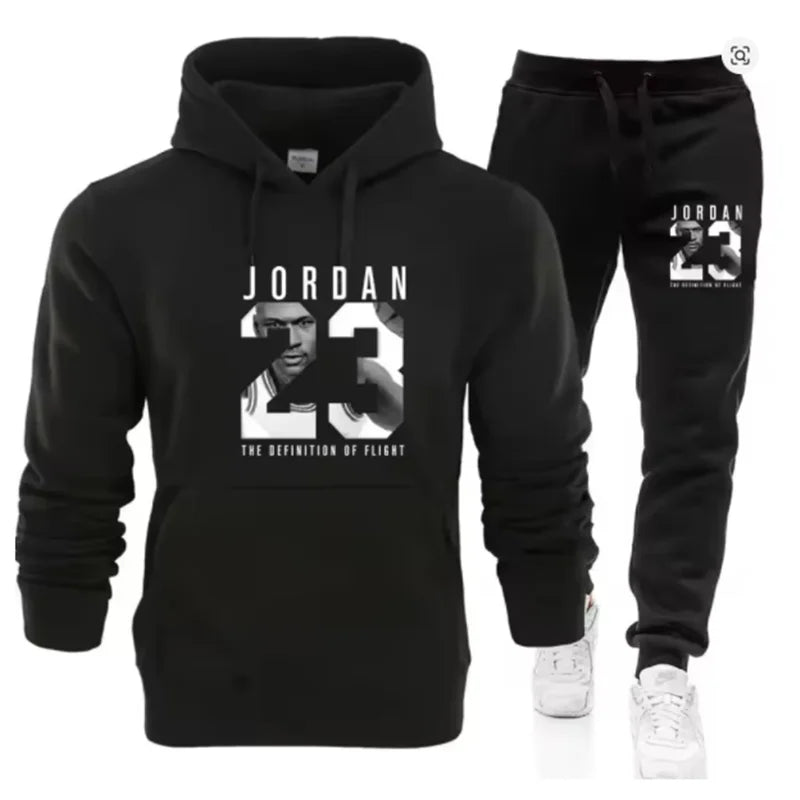 Fashion Men's Sweatshirt Hoody for Men Male Suit Spring 2025 Female Man Sets Women's Tracksuit Sportswear Hoodies + Sweatpants