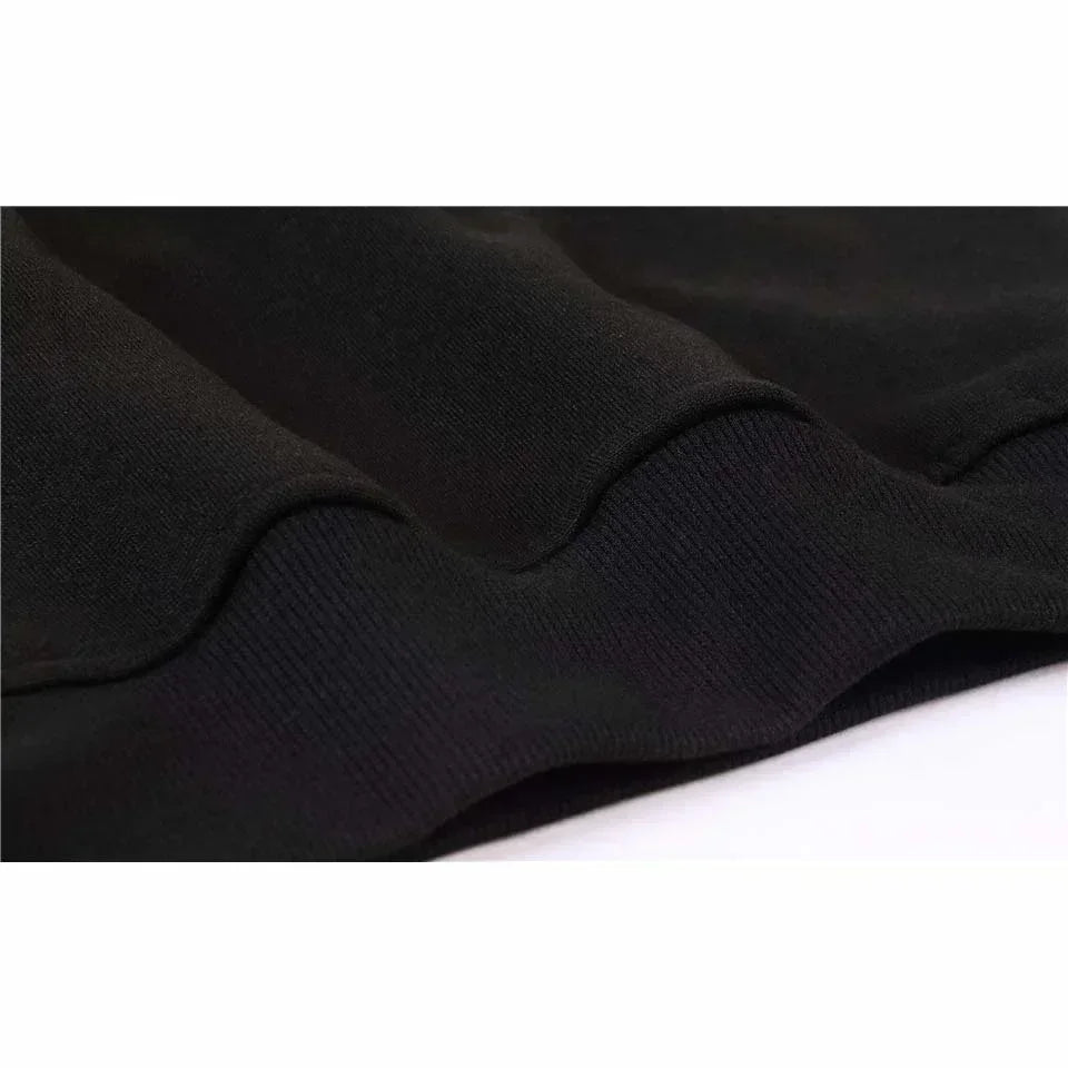 2025 New smiling face printed hooded Sweatshirt for men and women casual and fashionable loose 330G heavy-duty hooded sweatshirt