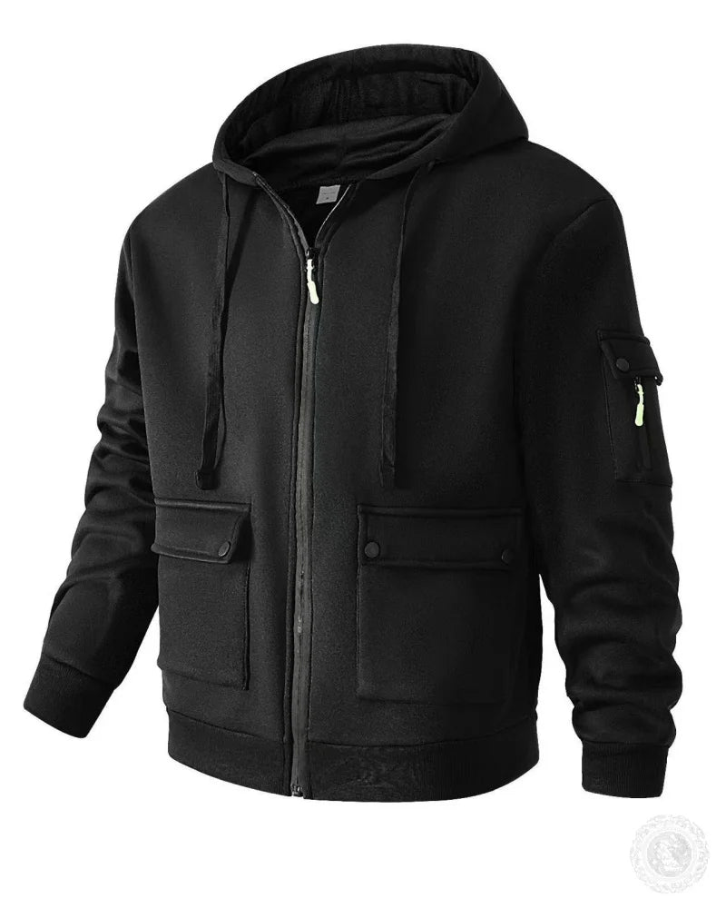 Men's youthful and energetic hooded sweatshirt with a youthful feel is a must-have for autumn and winter wear