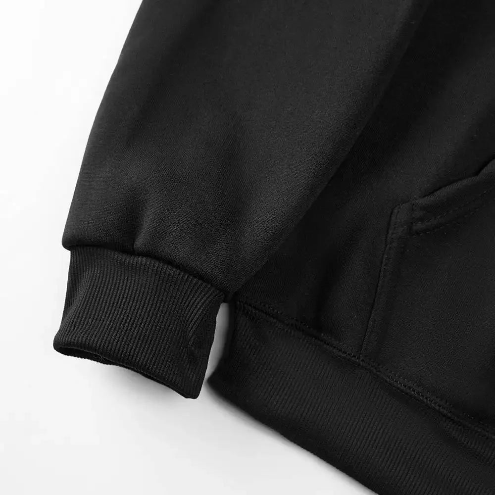 2025 New smiling face printed hooded Sweatshirt for men and women casual and fashionable loose 330G heavy-duty hooded sweatshirt