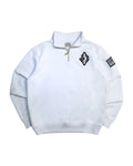 Embroidered Sweatshirt Mens Hot Sell in Stock 24 Hour Shipping Y2k Stand Collar Quarter Zip Pullover Oversize Hoodies