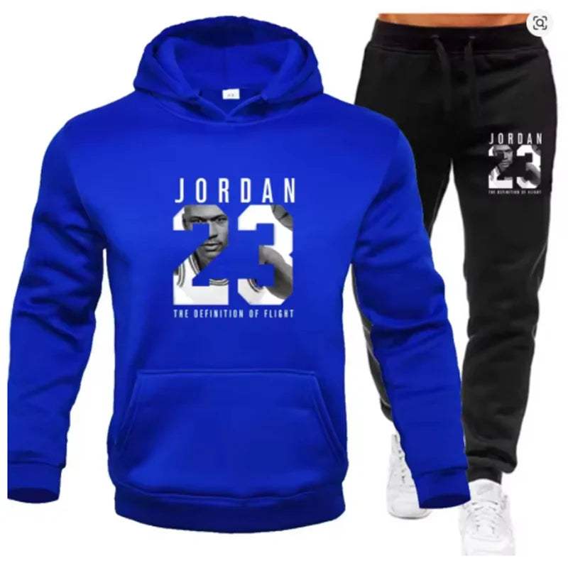 Fashion Men's Sweatshirt Hoody for Men Male Suit Spring 2025 Female Man Sets Women's Tracksuit Sportswear Hoodies + Sweatpants